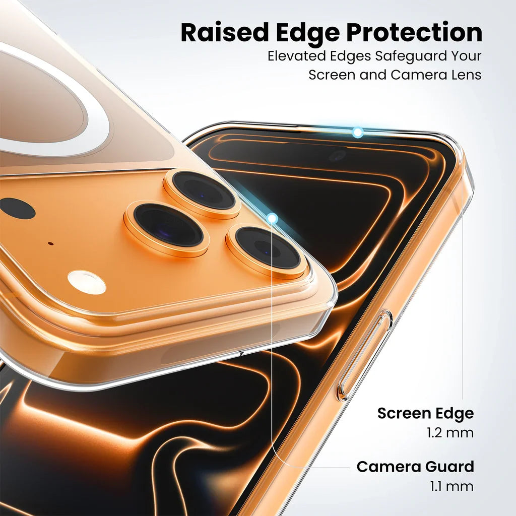 Anti-Yellow Magsafe Silicon (High-Quality) - Phone Case For iPhone 18 Pro Max