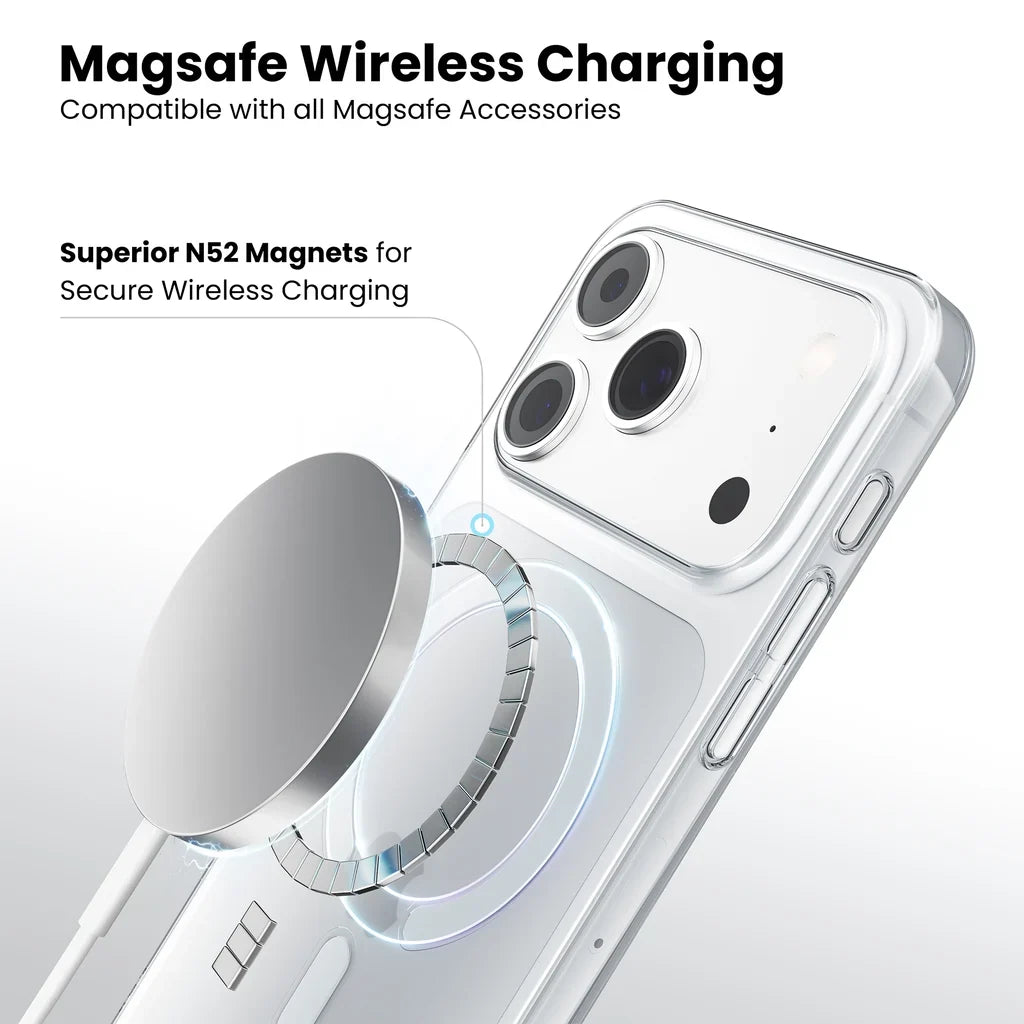 Anti-Yellow Magsafe Silicon (High-Quality) - Phone Case For iPhone 18 Pro Max