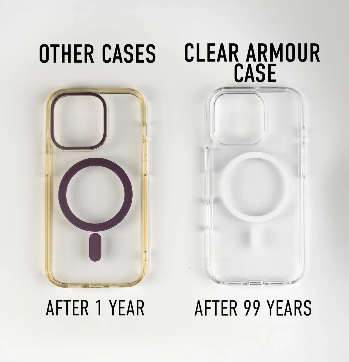 Anti-Yellow Magsafe Silicon (High-Quality) - Phone Case For iPhone 18 Pro