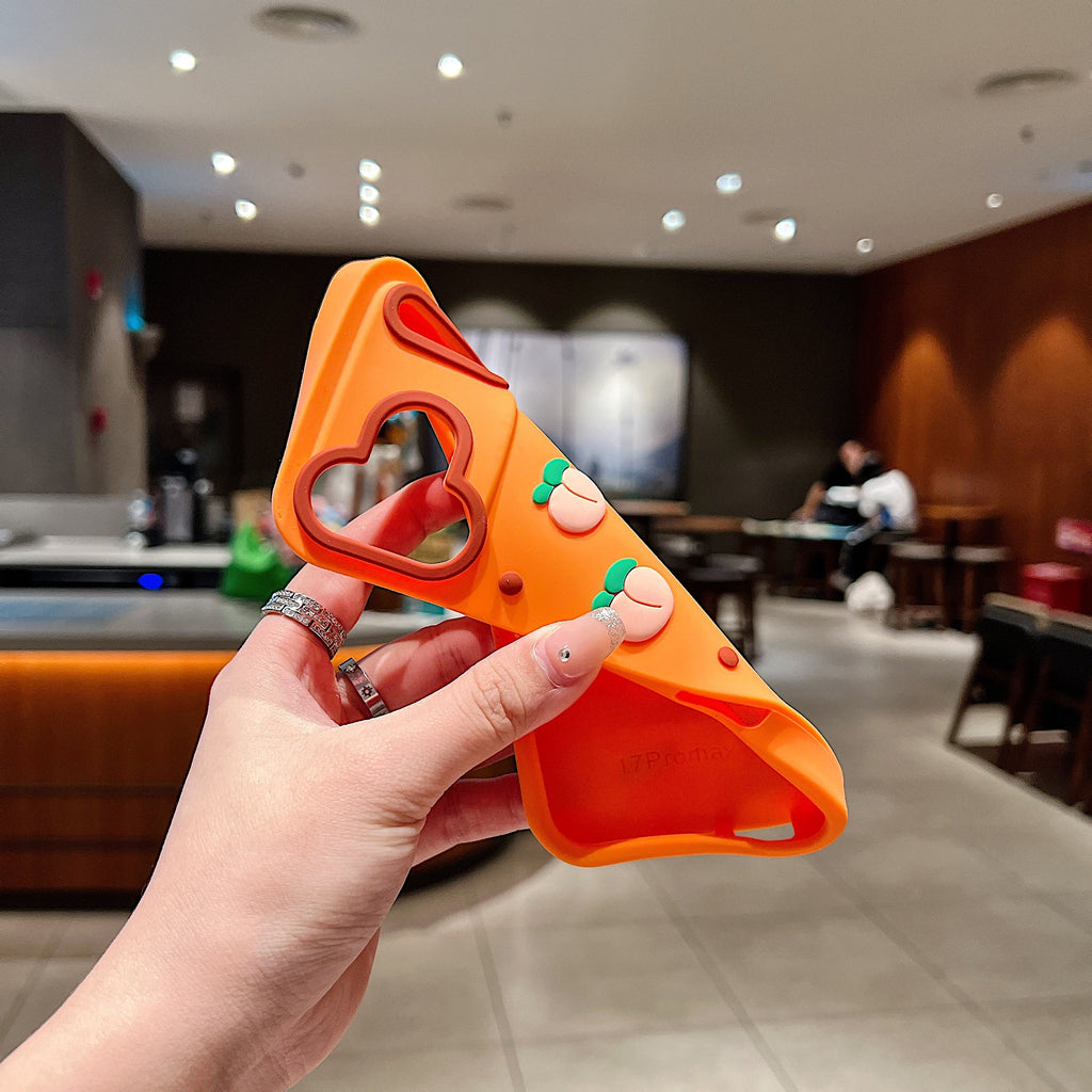Juicy Peach Silicone Designer Phone Cover - Phone Case For iPhone 18 Pro Max