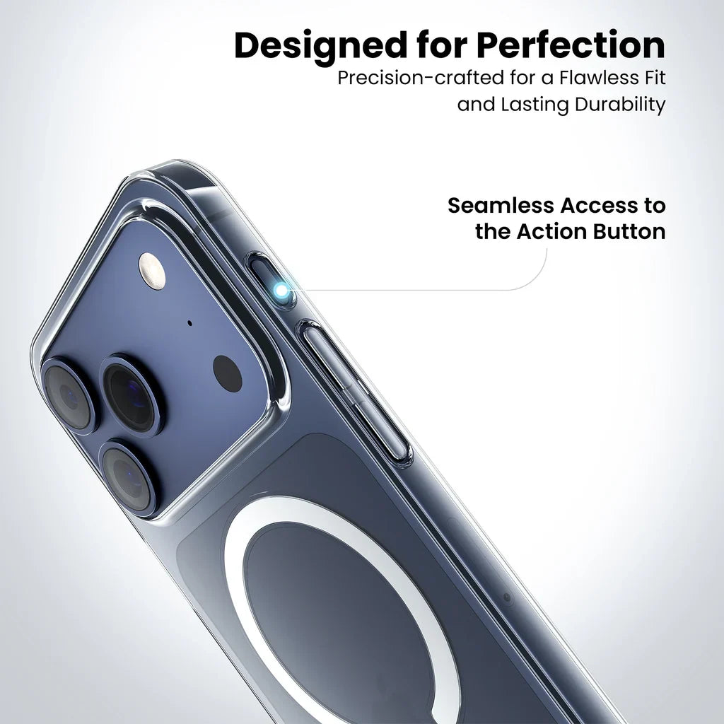 Anti-Yellow Magsafe Silicon (High-Quality) - Phone Case For iPhone 18 Pro Max