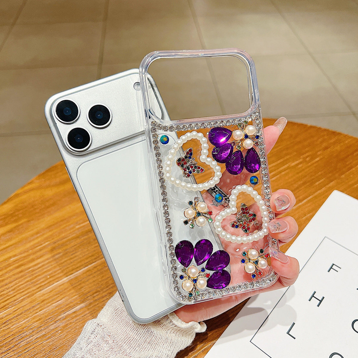 Royal Amethyst Flower - Phone Case For iPhone 18 Pro Max