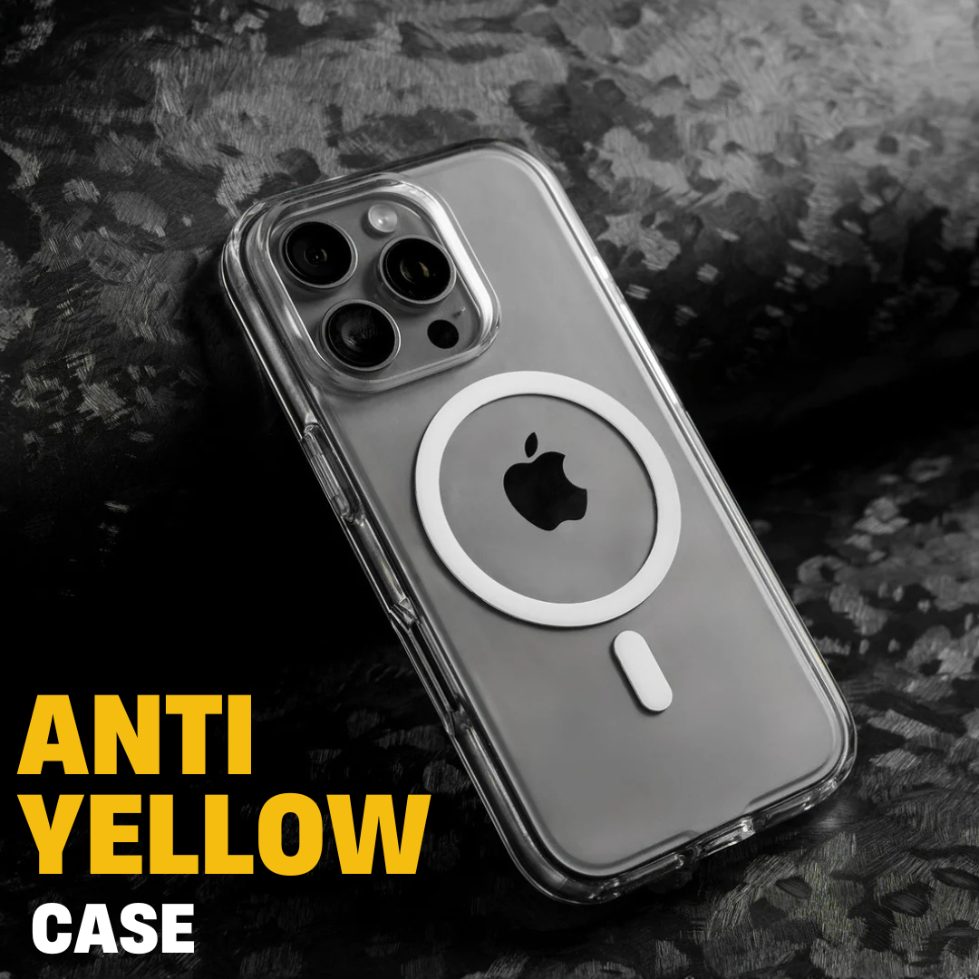 Anti-Yellow Magsafe Silicon (High-Quality) - Phone Case For iPhone 18 Pro Max