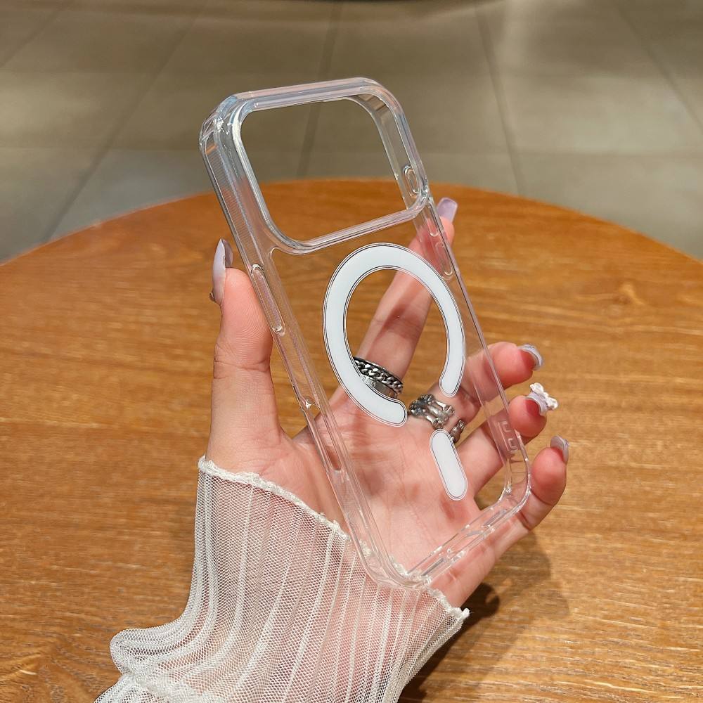 Anti-Yellow Magsafe Silicon (High-Quality) - Phone Case For iPhone 18 Pro