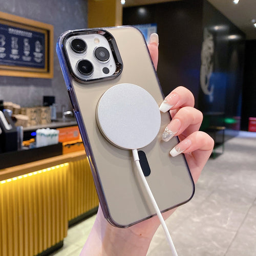 Black Luxury Smoky Phone Case With Magsafe