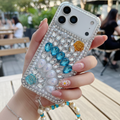 Blue Diamond With Charm Silicon Phone Cases