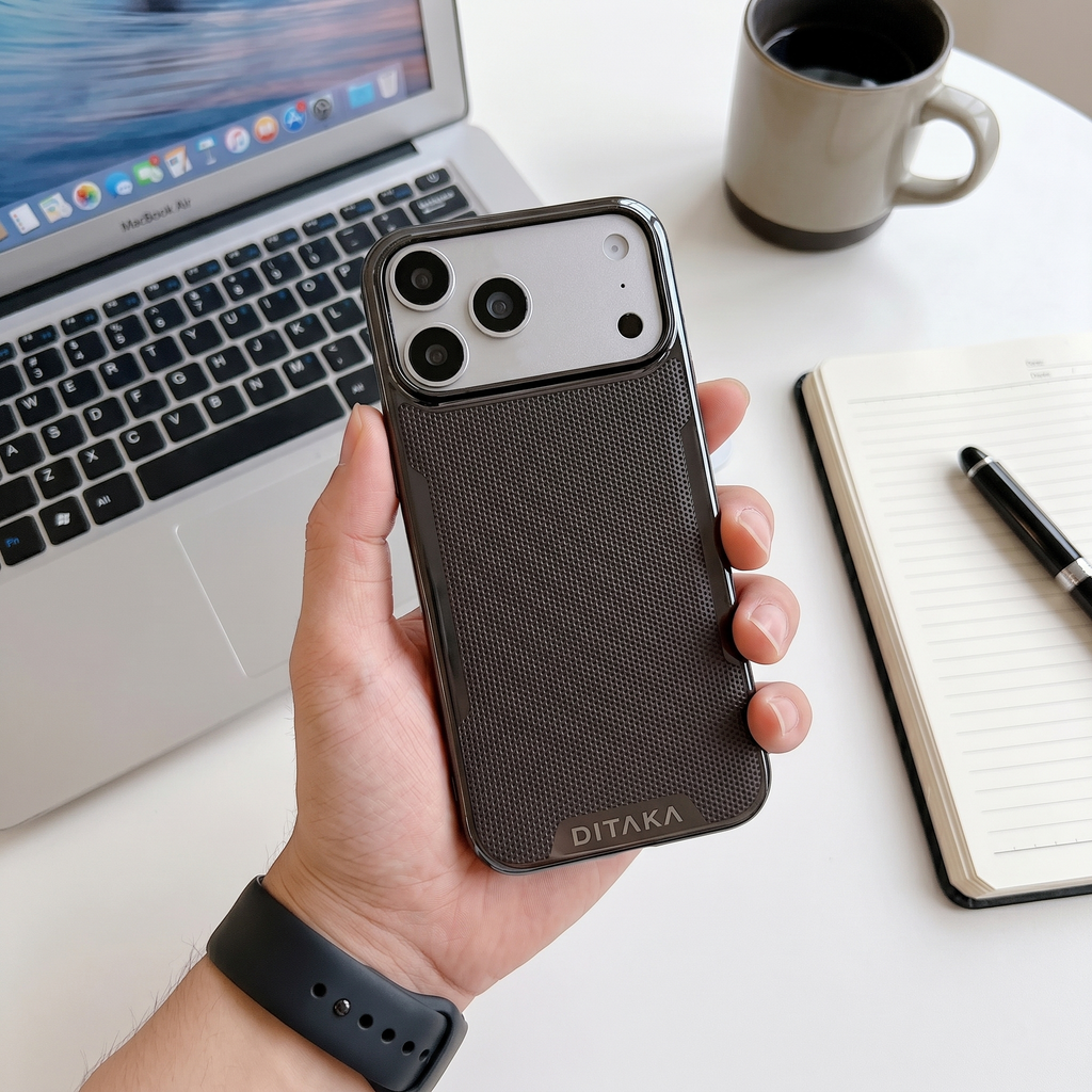 Brown Tactical Carbon Edition - Phone Case For iPhone 18 Pro Max