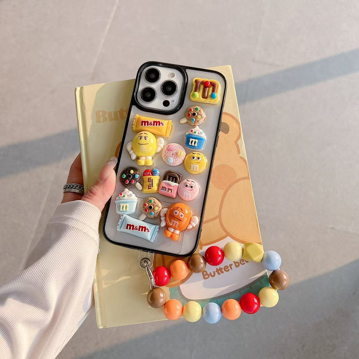 Candy Crush With Stone Bracelet Silicon Phone Cases