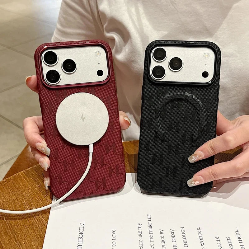 Black Frosted Matte MagSafe Case - Phone Case For iPhone