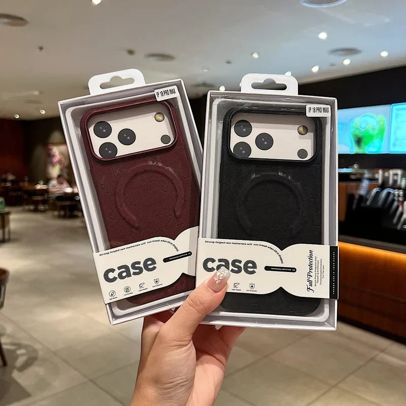 Black Frosted Matte MagSafe Case - Phone Case For iPhone