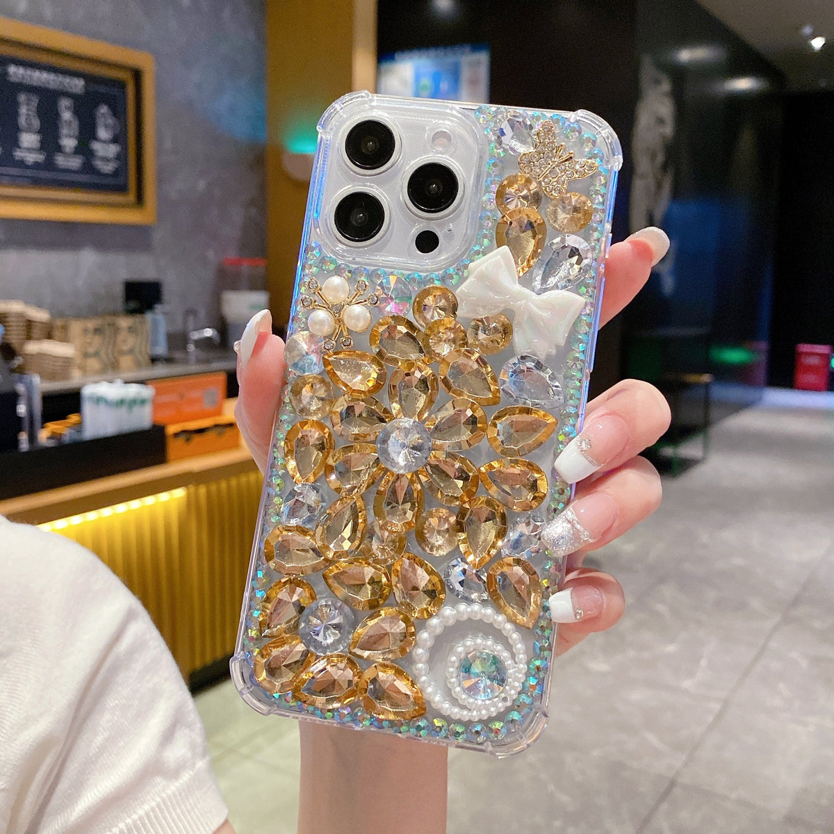 Golden Flower - Phone Case For iPhone 18 Pro Max