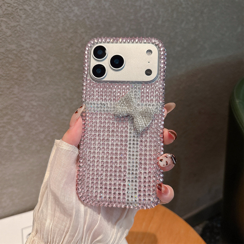 Glitz & Ribbon Elite Case - Pink - Phone Case For iPhone 18 Pro