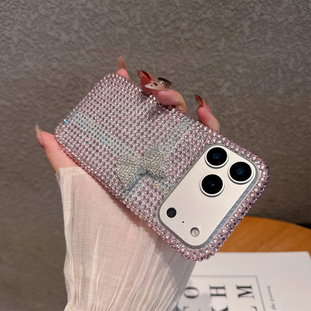 Glitz & Ribbon Elite Case - Pink - Phone Case For iPhone 18 Pro