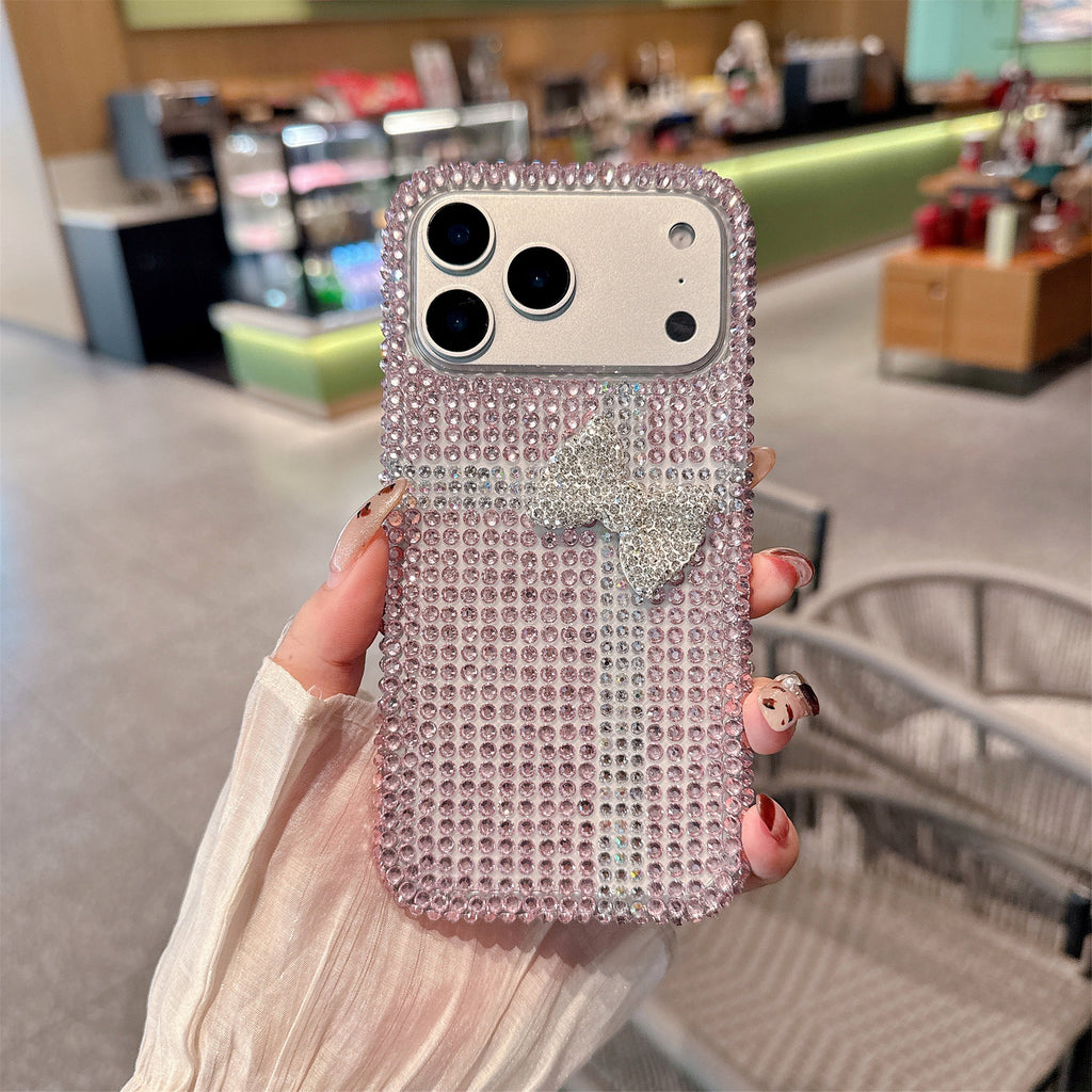Glitz & Ribbon Elite Case - Pink - Phone Case For iPhone 18 Pro