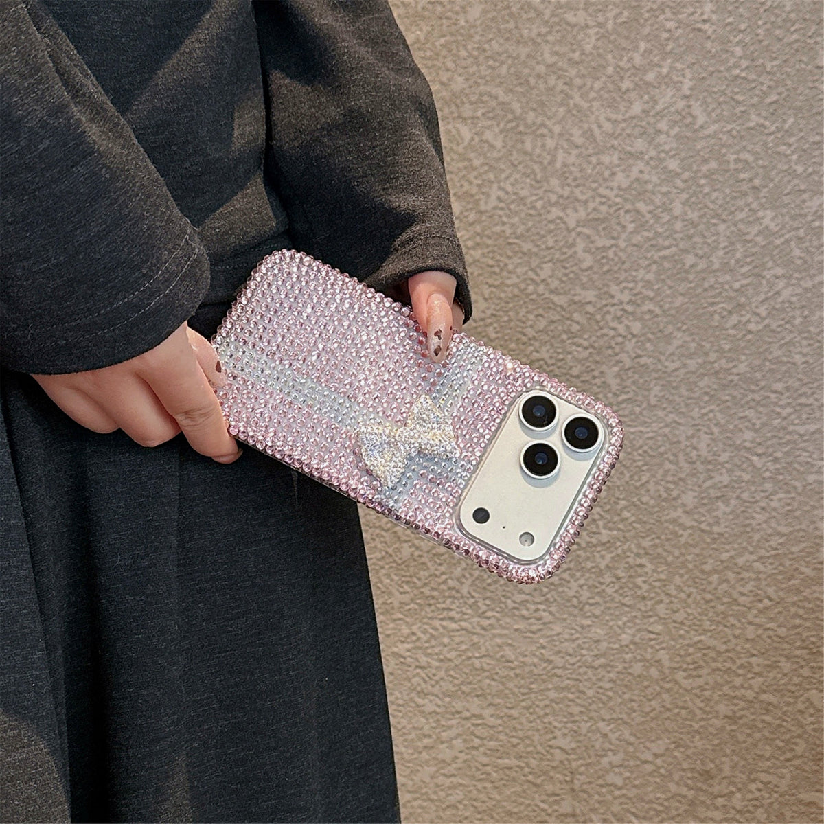 Glitz & Ribbon Elite Case - Pink - Phone Case For iPhone 18 Pro