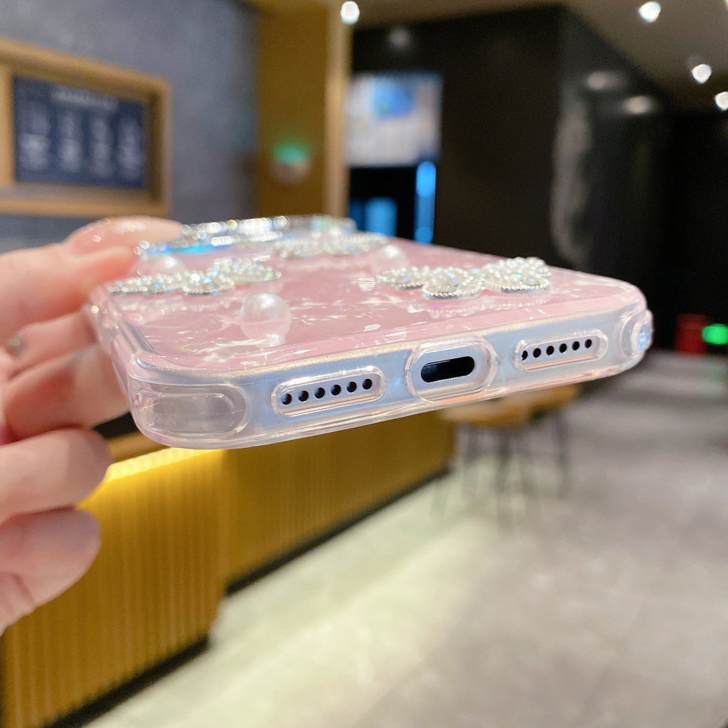 Butterfly & Pearl Crush - Phone Case For iPhone 18 Pro