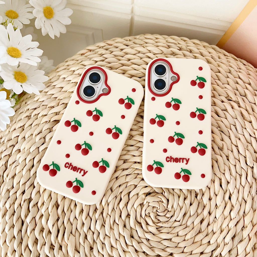 Cherry Bracket Soft - Phone Case For iPhone 18 Pro Max