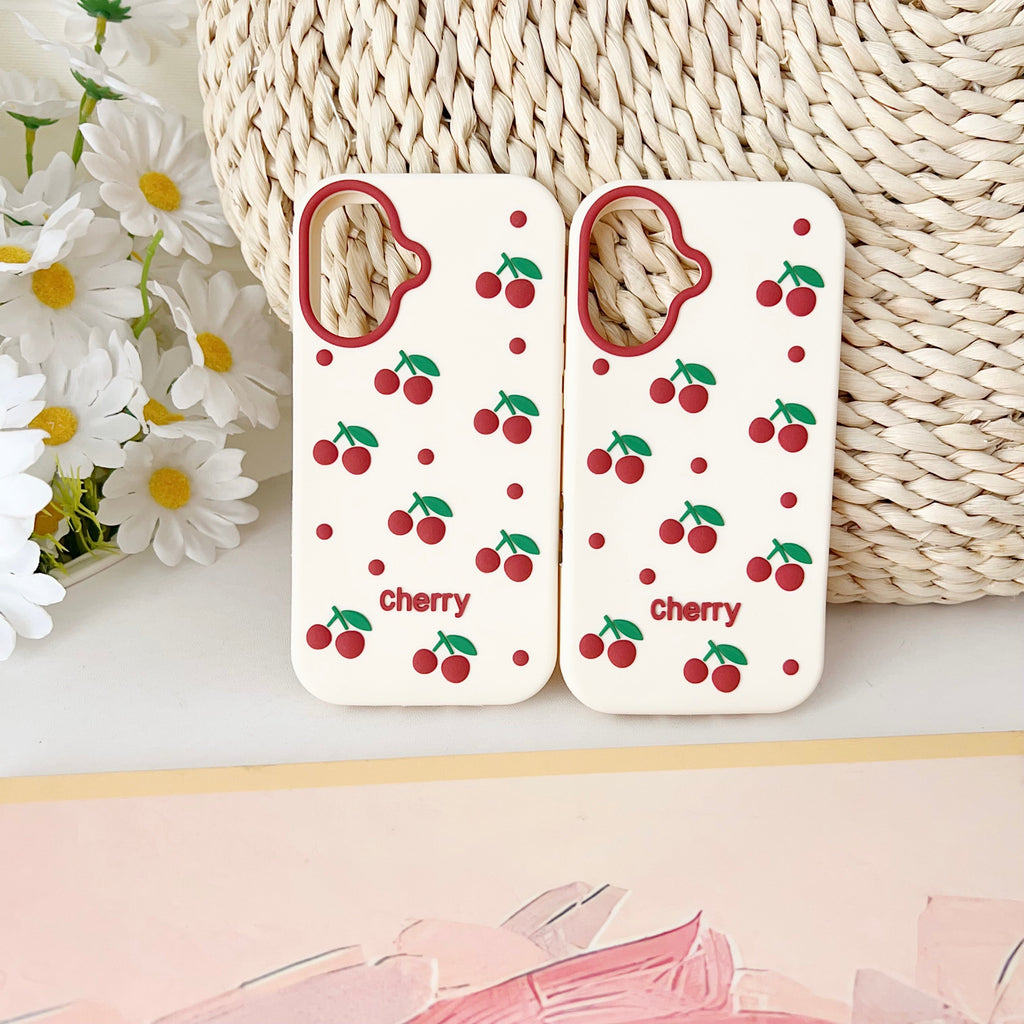 Cherry Bracket Soft - Phone Case For iPhone 18 Pro Max