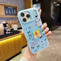 Sky Blue Flutter Coquette Luxury Handcrafted Butterfly & Bow Motif - Phone Case For iPhone 18 Pro