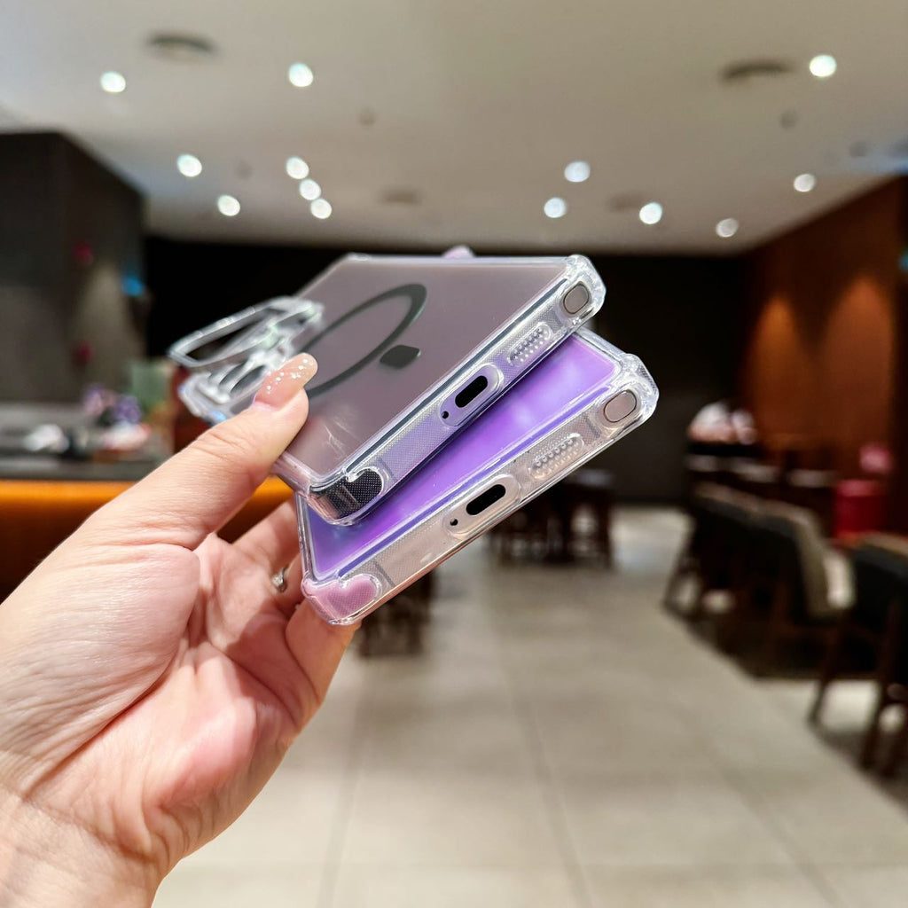 Holographic MagSafe Stand Case - Phone Case For Galaxy S25 Ultra