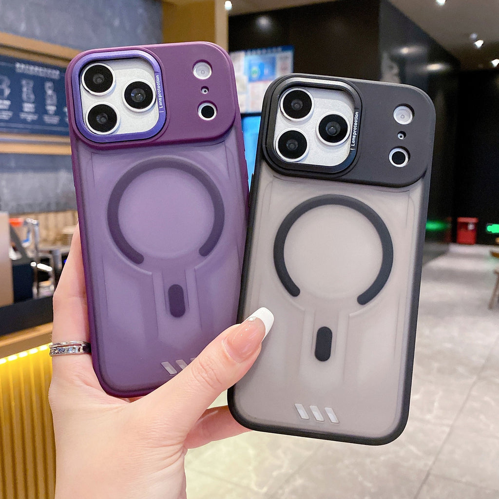 Midnight Black MagSafe Ring Silicone Case - Phone Case For iPhone 18 Pro Max