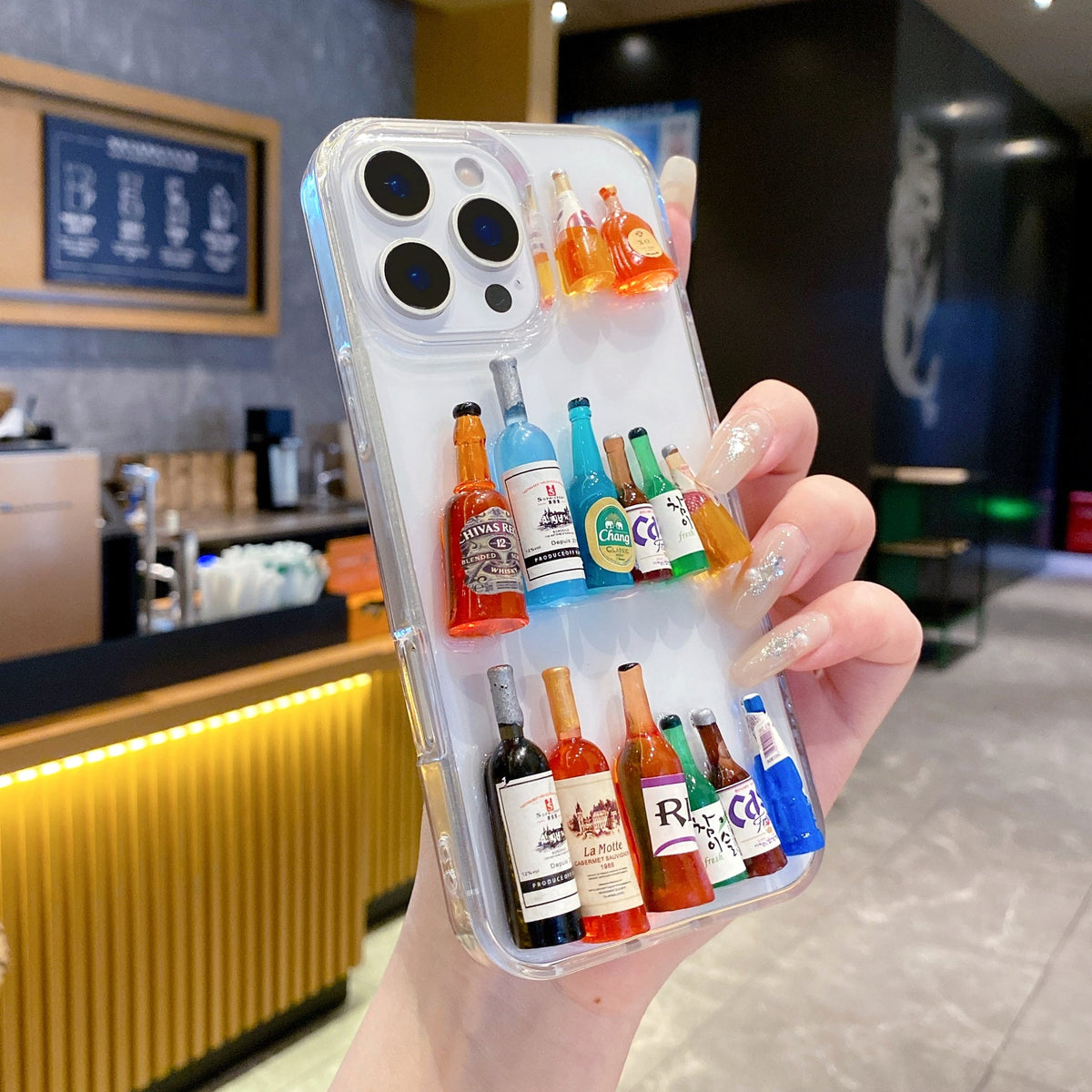 Mini Bar Bottle Case - Phone Case For iPhone 18 Pro Max
