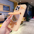 Mirror Bear Silicon Phone Cases For iPhone