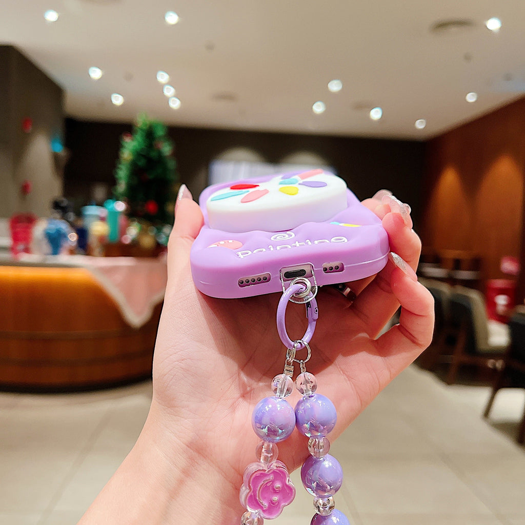 Purple Artist Palette 3D - Phone Case For iPhone 18 Pro