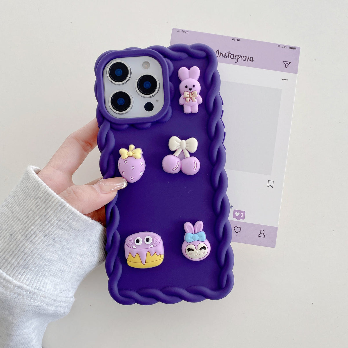 Purple Birthday Articals - Phone Case For iPhone 18 Pro