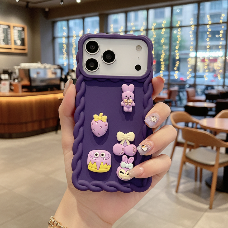 Purple Birthday Articals - Phone Case For iPhone 18 Pro