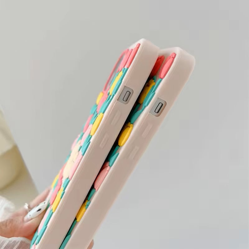 Tulip Flower Silicon Phone Case