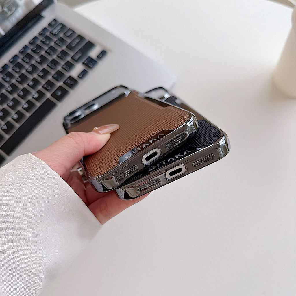 Golden Tactical Carbon Edition - Phone Case For iPhone 18 Pro Max
